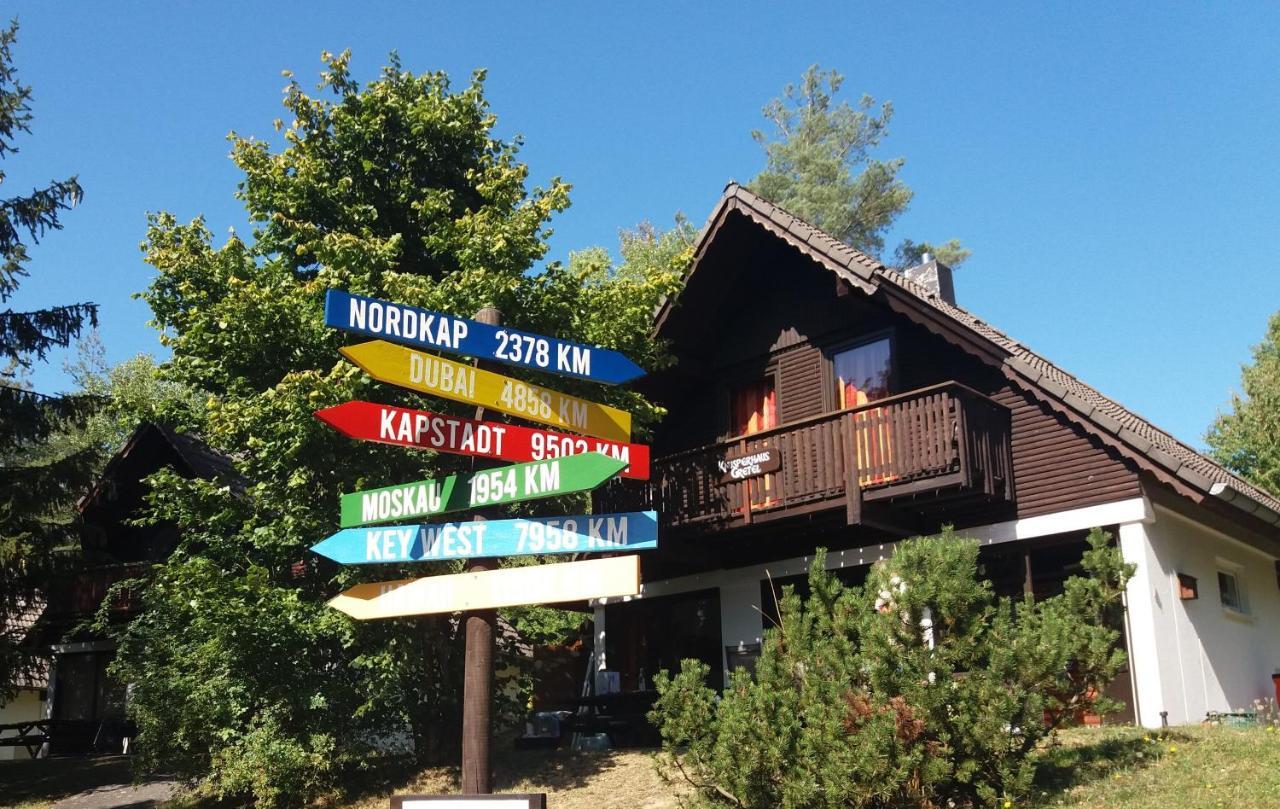 Knusperhaus Gretel Villa Frankenau Kültér fotó
